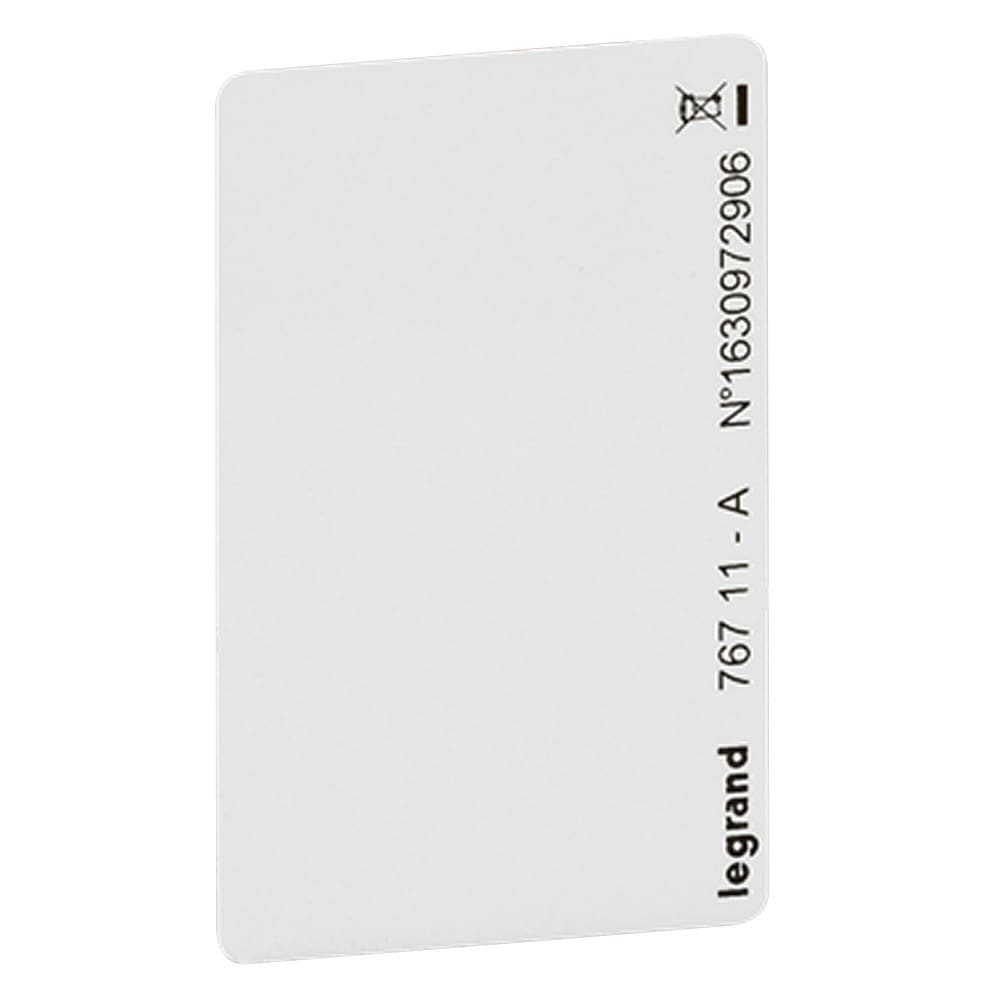 Legrand - Badge format ISO sans contact Mifare pour lecteur à badge 13,56MHz