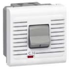 Legrand - Disjoncteur magnétothermique Uni+Neutre 230V~ 16A Mosaic 2 modules - blanc