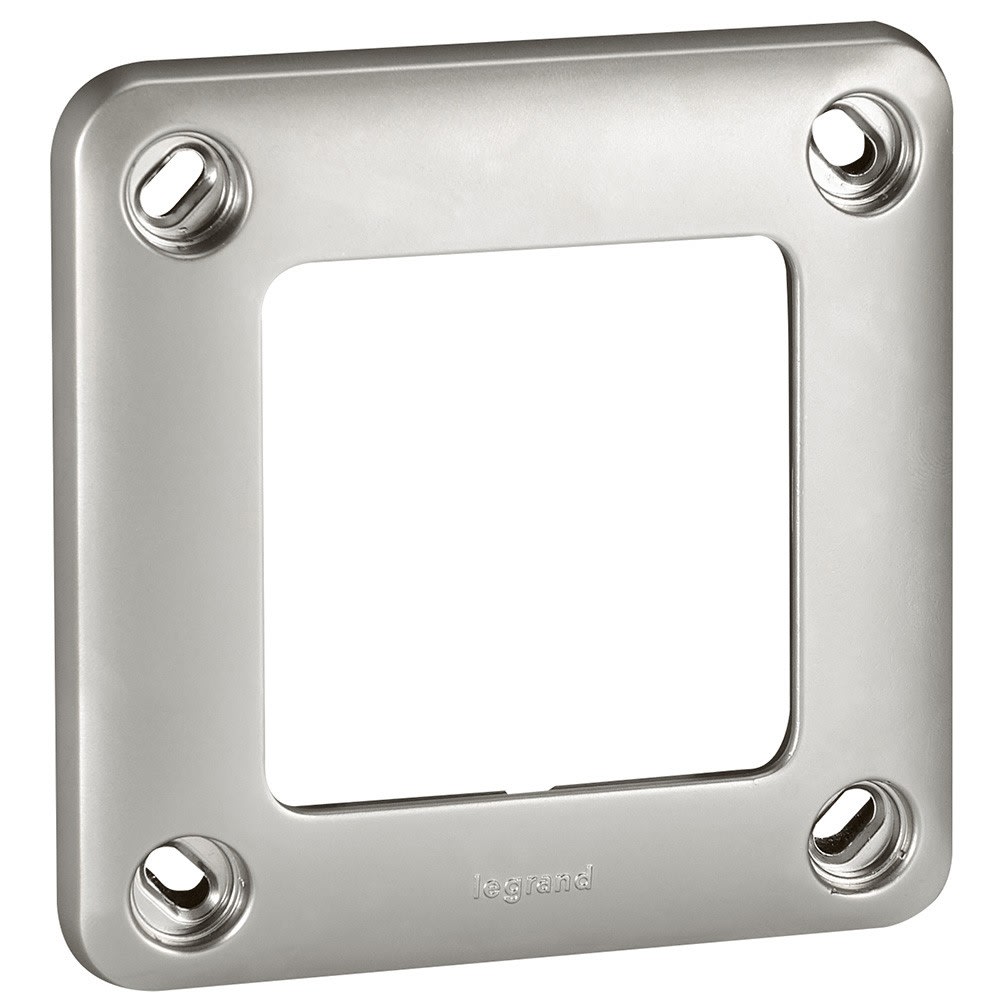 Legrand - Plaque 1 poste - Soliroc - IK10 - antivandale
