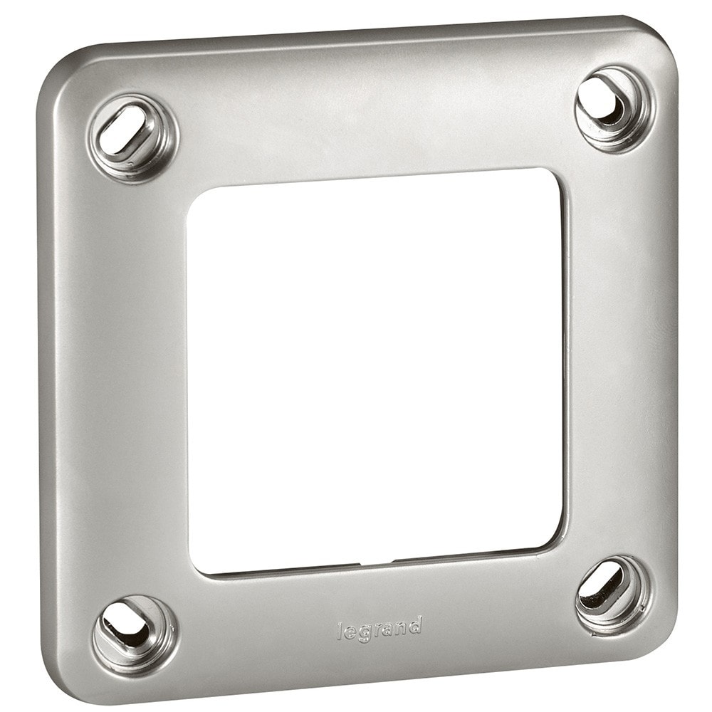 Legrand - Plaque 1 poste - Soliroc - IK10 - antivandale