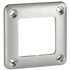 Legrand - Plaque 1 poste - Soliroc - IK10 - antivandale