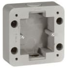 Legrand - Cadre saillie - 1 poste - Soliroc - IK10 - antivandale