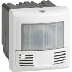 Legrand - Détecteur de mouvements/luminosité avec poussoir Mosaic BUS - blanc