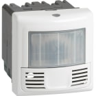 Legrand - Détecteur de mouvements/luminosité avec poussoir Mosaic BUS - blanc