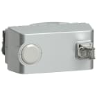 Legrand - Prise RJ45 catégorie 6 FTP avec enrouleur Mosaic 4 modules - alu