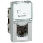 Legrand - Prise RJ45 catégorie 6 FTP Mosaic 1 module - alu