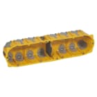 Legrand - Boîte multipostes Eco Batibox 4 postes 8 à 10 modules - profondeur 50mm
