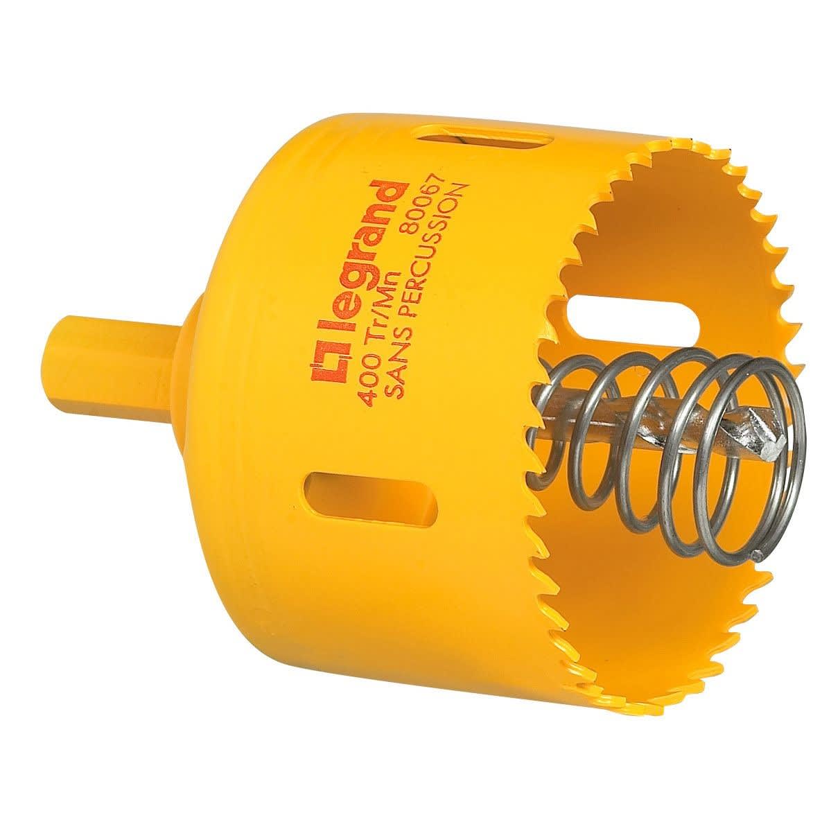 Legrand - Scie cloche Ø67mm pour boîte Batibox cloisons sèches 1 à 4 postes