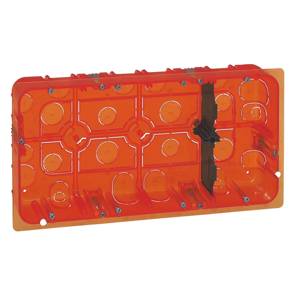 Legrand - Boîte multimatériaux Batibox grand format 2x10 modules Mosaic - profondeur 50mm