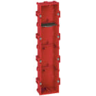 Legrand - Boîte multiposte Batibox maçonnerie 4 postes 8 à 10 modules - profondeur 40mm