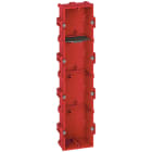 Legrand - Boîte multiposte Batibox maçonnerie 4 postes 8 à 10 modules - profondeur 40mm