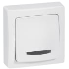 Legrand - Poussoir Voyant LED - Les Apparents - Complet Blanc