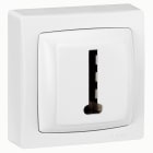 Legrand - Prise telephone 8 contacts Appareillage saillie complet - blanc