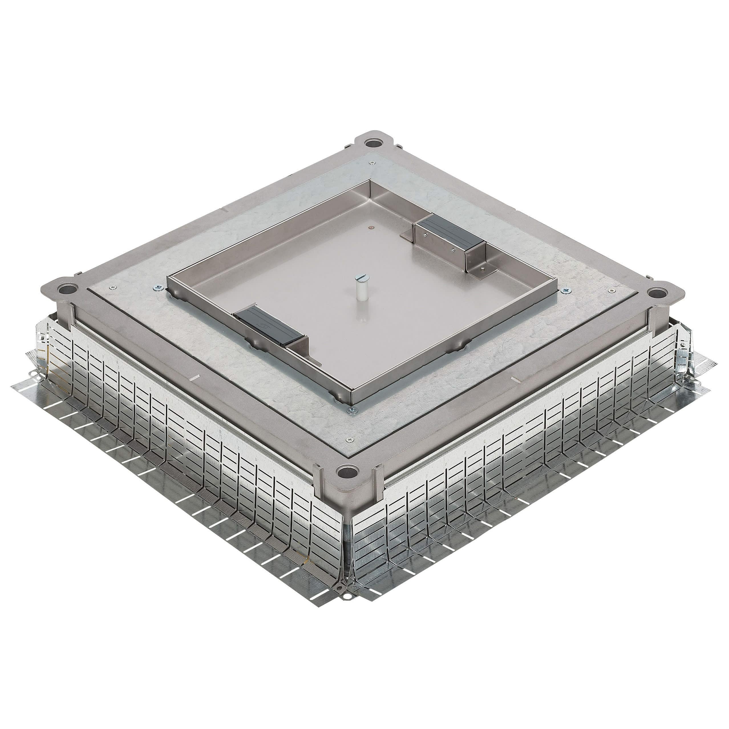 Legrand - Boîte de sol pour charges lourdes pour parquet épais - 24 modules