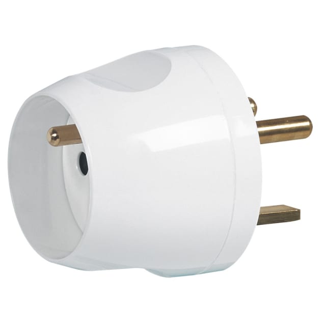 Adaptateur pour branchement de 1 fiche 2P+T 16A sur une prise 20A Legrand