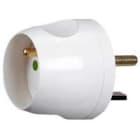 Legrand - Adaptateur pour branchement fiche 2P+T 16A sur prise 20A - blister