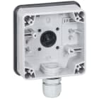 Legrand - Boîtier étanche 1 poste Plexo IP66 composable - gris