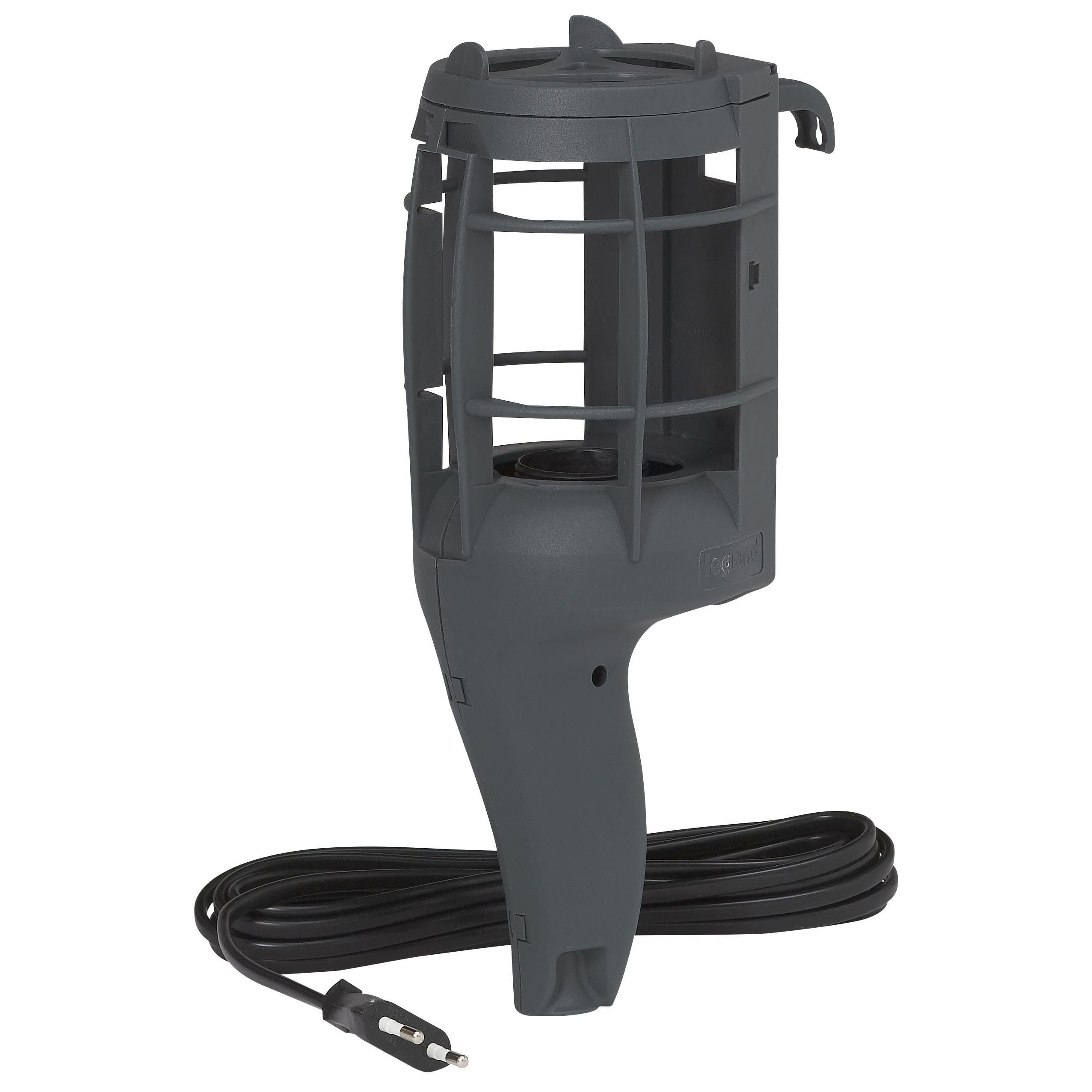 Legrand - Baladeuse domestique 230V 75W à panier plastique IP20 -fiche 2P + cordon 5m