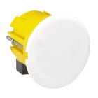 Legrand - Boîte à encastrer Batibox plaque de plâtre pour applique avec couvercle - Ø40mm