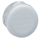 Legrand - Boîte de dérivation ronde Plexo Ø60mm hauteur 40mm - gris RAL7035