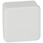 Legrand - Boîte de dérivation carrée pour presse-étoupe Plexo gris -face lisse -80x80x45mm
