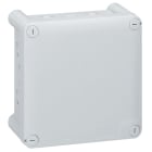 Legrand - Boîte de dérivation carrée pour presse-étoupe Plexo 130x130x74mm - gris RAL7035
