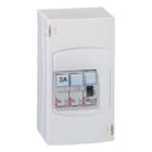 Legrand - Tableau de commande automatique de chauffe-eau - 2 disjoncteurs + 1 contacteur