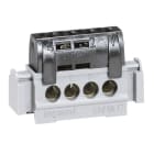 Legrand - Bornier de phase - 4 bornes pour câble 1,5 à 16 mm² - noir
