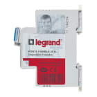 Legrand - Porte-fusibles 1P+N - 20A - 1 module - pour cartouches 8,5x31,5mm