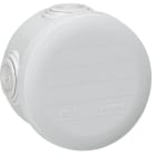 Legrand - Boîte de dérivation ronde Ø70mm, ép. 45mm - fermeture par enclipsage - gris