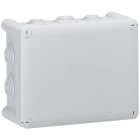 Legrand - Boîte de dérivation rectangulaire - 180x140x86 mm - fermeture 1/4 de tour - gris