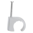 Legrand - Cavaliers Multifix x 100 - souples - pour câble Ø10mm à Ø14 mm - gris