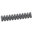 Legrand - Borne de raccordement Nylbloc 12 plots de 2,5mm² - 24A - noir