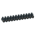 Legrand - Borne de raccordement Nylbloc 12 plots de 10mm² - 57A - noir