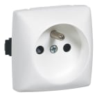 Legrand - Prise de courant avec terre pour moulure Appareillage Saillie - blanc