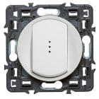 Legrand - Interrupteur ou va-et-vient témoin avec voyant fourni Céliane Soft 10A - blanc