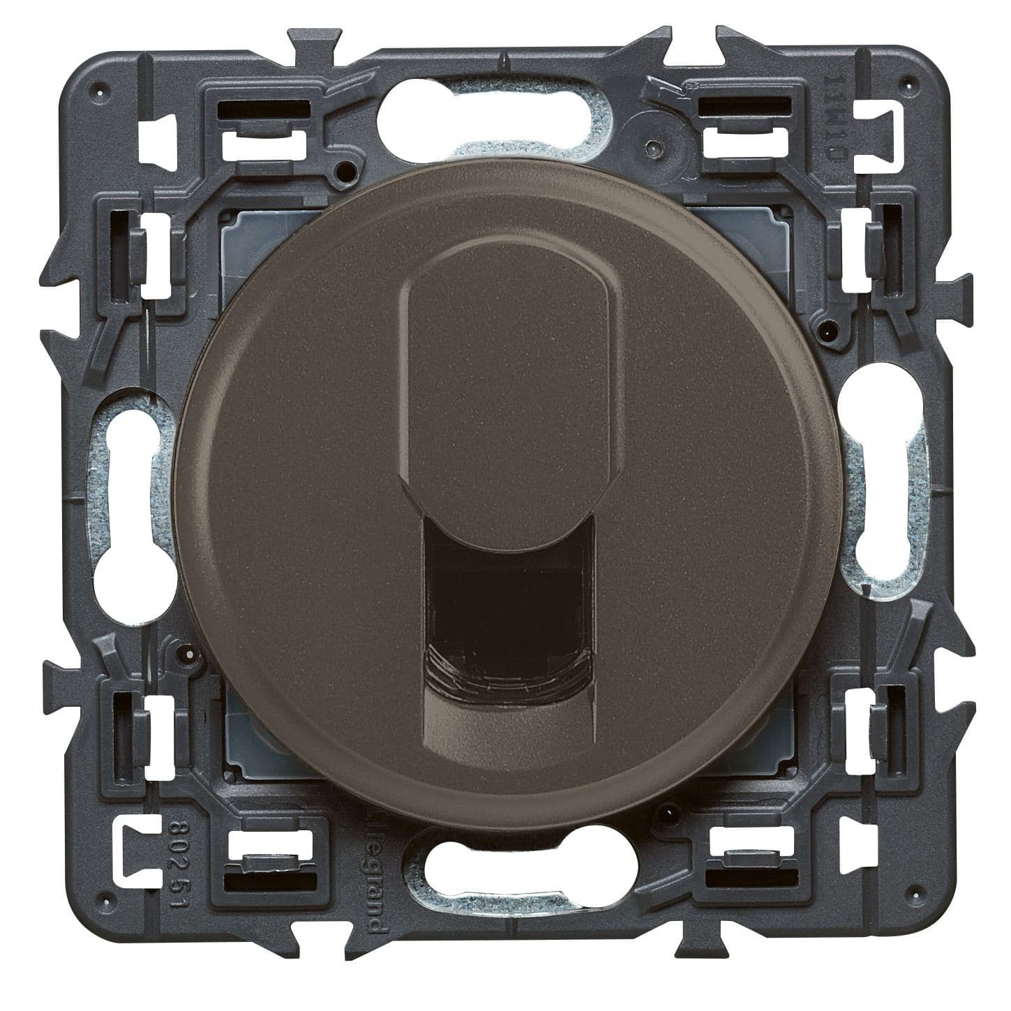 Legrand - Prise RJ45 multimédia catégorie 6 FTP Céliane - Graphite