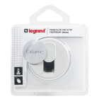 Legrand - Prise RJ45 multimédia catégorie 6 FTP avec plaque Céliane - Blanc