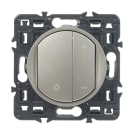 Legrand - Variateur toutes lampes Céliane - titane avec support