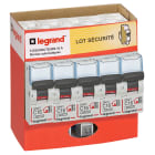 Legrand - Pack de 5 disjoncteurs 16A - à bornes auto
