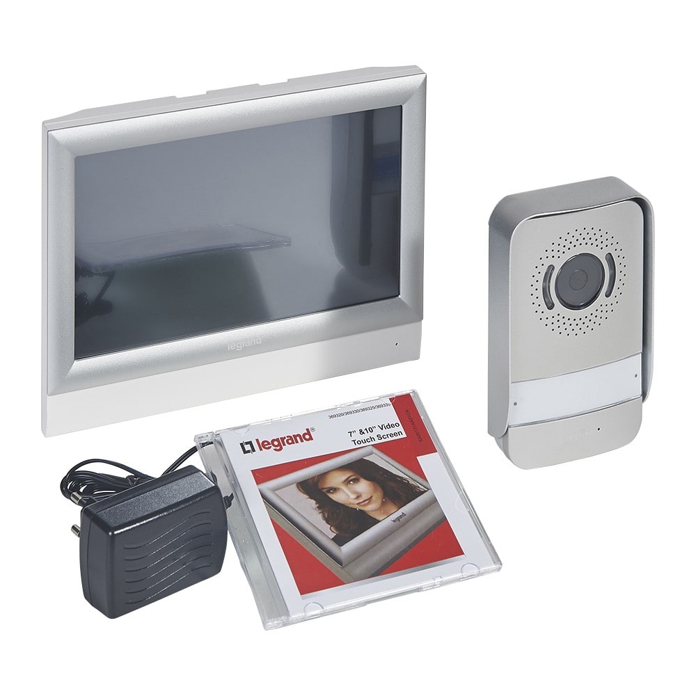 Legrand - Kit portier visiophone avec interphone et écran tactile 10pouces