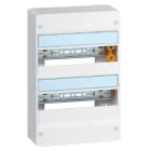 Coffret Drivia 13 modules 2 rangees IP30 IK05 - Blanc RAL9003
