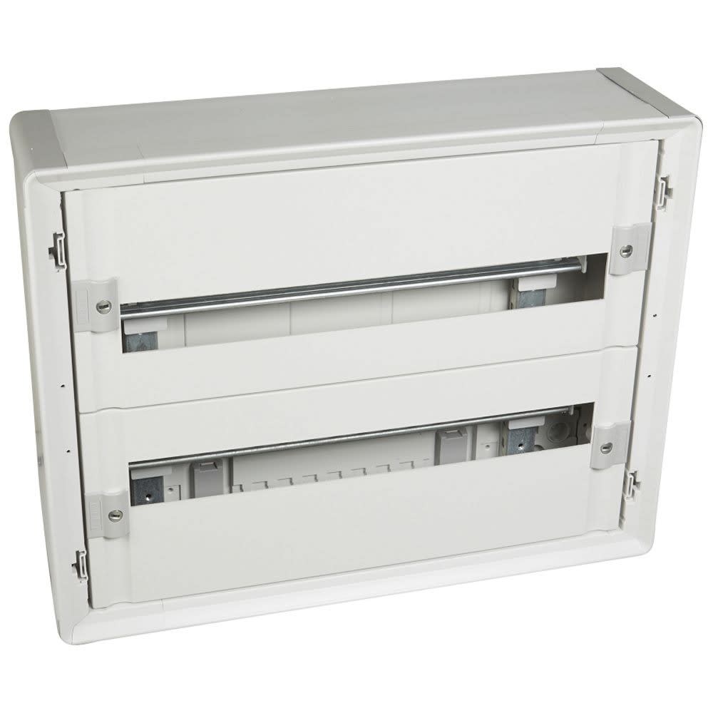 Legrand - Coffret distribution isolant XL3160 tout modulaire 2 rangées - 48 modules