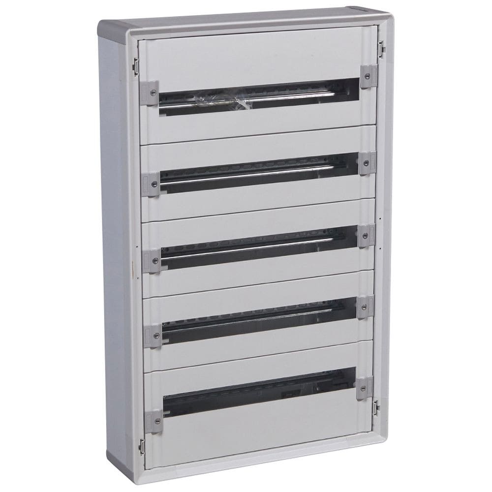 Legrand - Coffret distribution isolant XL3160 tout modulaire 5 rangées - 120 modules