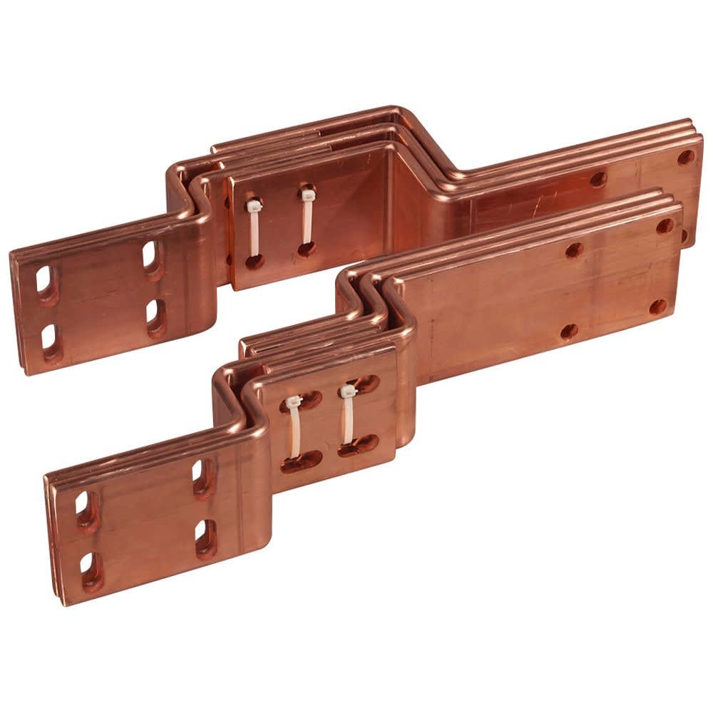 Legrand - Barres cu pliées/percées racc aval DMX3 débro 2500/3200A sur jeu barre alu