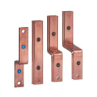 Legrand - Barres cuivre pliées/percées racc aval DPX31600 fixe - jeu barre alu XL34000