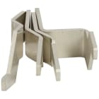 Legrand - Barres cuivres rigides - alim jeu de barres VX3 400A en gaine à câbles - DPX3160