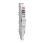 Legrand - Base support plug-in HX3 400A - pour DX3 unipolaire 1 mod/pôle - Phase L1