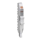 Legrand - Base support plug-in HX3 400A - pour DX3 unipolaire 1 mod/pôle - Phase L1