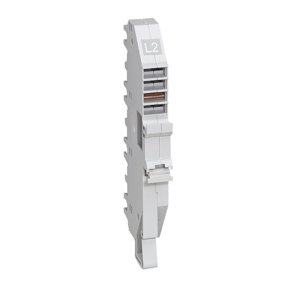 Legrand - Base support plug-in HX3 400A - pour DX3 unipolaire 1 mod/pôle - Phase L2